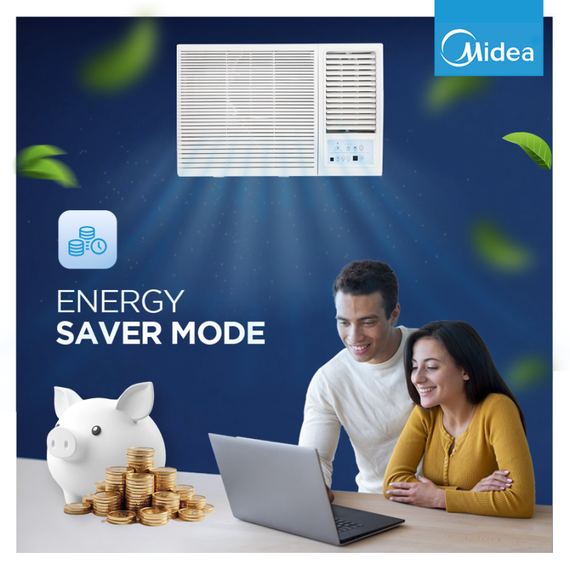 Midea 1.5 Ton 3 Star Fixed Speed Window AC – MARVEL CLS (MAW18MR3R36F0)