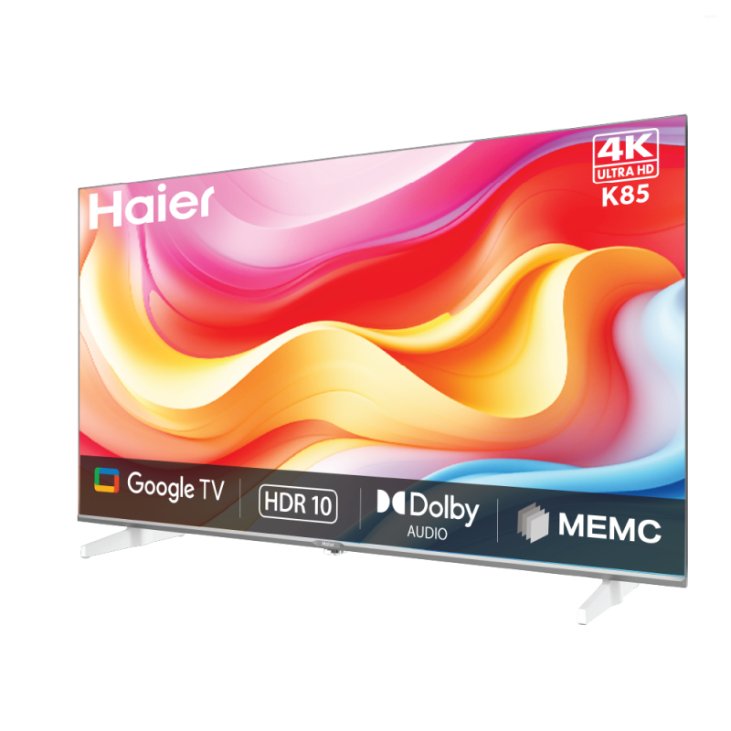 Haier 50 Inch 4K Ultra HD Google TV with HDR10, Dolby Audio, MEMC & Google Assistant H50K85FUX