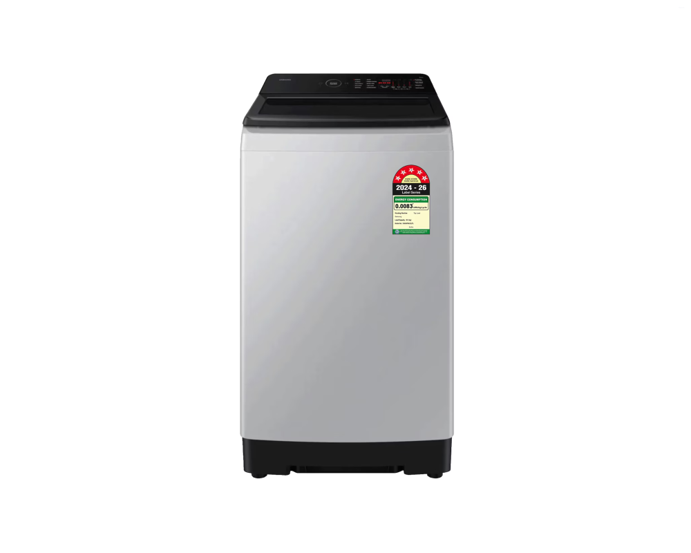 Samsung 8.0 kg Top Load Washing Machine with AI Wash & Super Speed, Lavender Gray (WA80F08S2L)