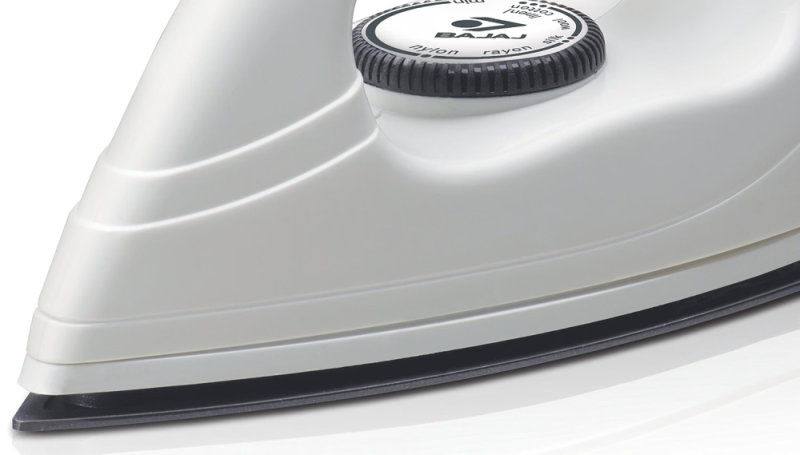 Bajaj Majesty DX4 1000W Dry Iron with Non-Stick Soleplate