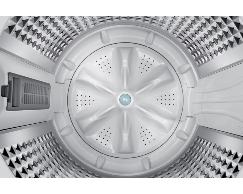 Samsung 7.0 kg Top Load Washing Machine with Ecobubble, Lavender Gray (WA70BG4441BY)