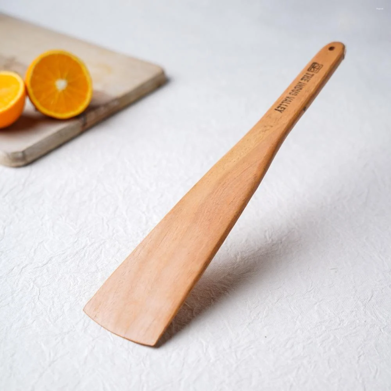 The Indus Valley 32cm Spatula Wooden KS-NW-FL-001