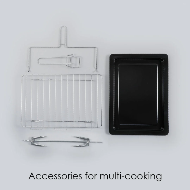 Wonderchef OTG 28L 1600W Oven Toaster Griller, Rotisserie, Auto Shut-Off & 250°C Temperature Control