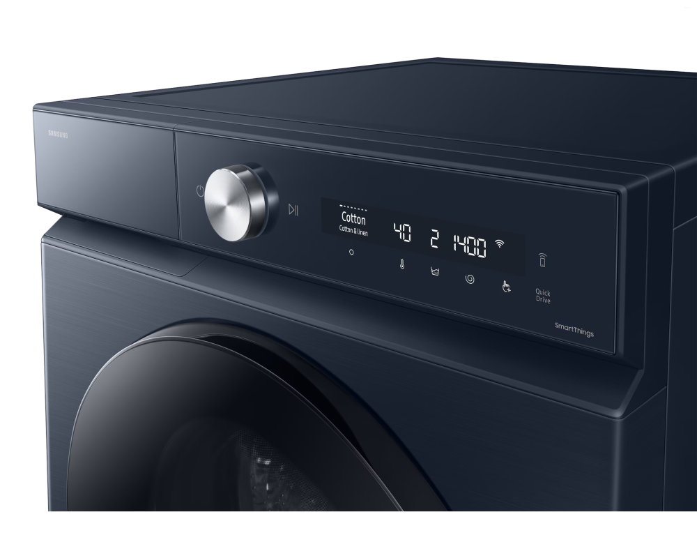 Samsung 12.0 kg Front Load Washing Machine with Bespoke AI & AI Wash, Navy (WW12DB8B54GS)