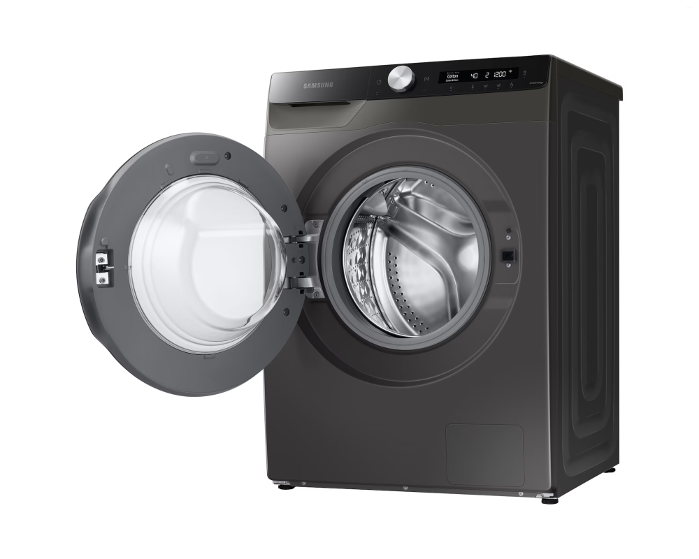 Samsung 8.0 kg AI Ecobubble Front Load Washing Machine with SmartThings & Wi-Fi, Dark Gray (WW80T504DAX)
