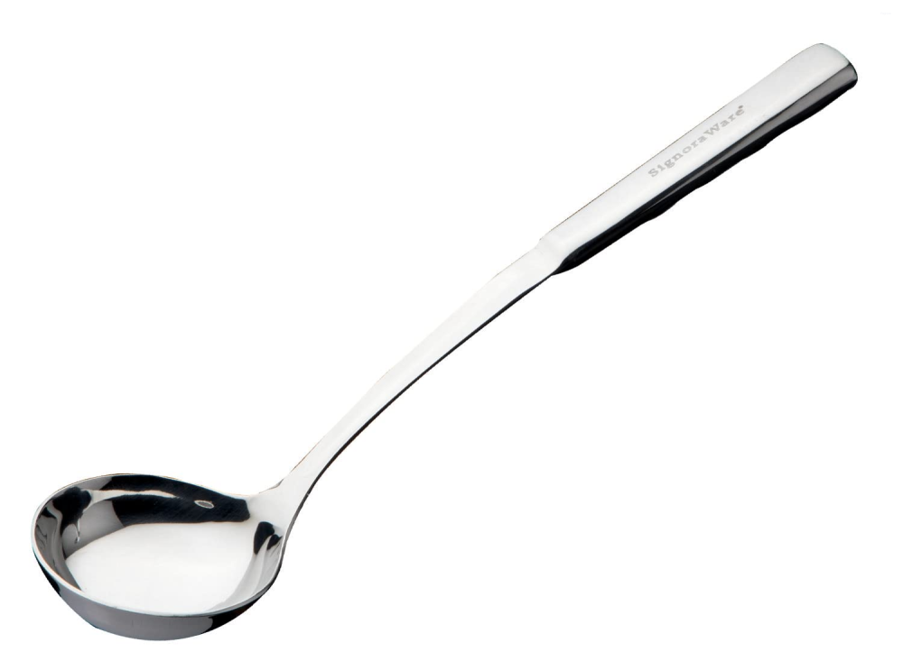 Bergner Argent Large Laddle S/s Hollow Handle Large Stainless Steel, Food Grade BGIN-6709