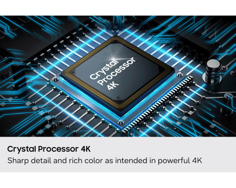 Samsung 50 Inches Crystal 4K UHD Smart TV with Vision AI Companion, Crystal Processor 4K & Dynamic Sound Pack UA50UE83AHULXL