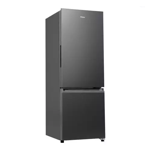 Haier 237 L 2 Star Frost Free Bottom Mount Convertible Refrigerator with Inverter Compressor, Turbo Icing & Toughened Glass Shelves HRB-2872IEGBA-P