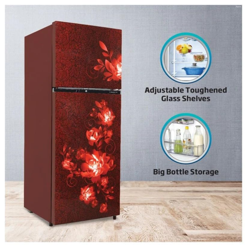 Voltas Beko 250 L 1 Star Frost-Free Double Door Refrigerator Voltas Beko 250 L 1 Star Frost Free Double Door Refrigerator, RFF295D (Inox)