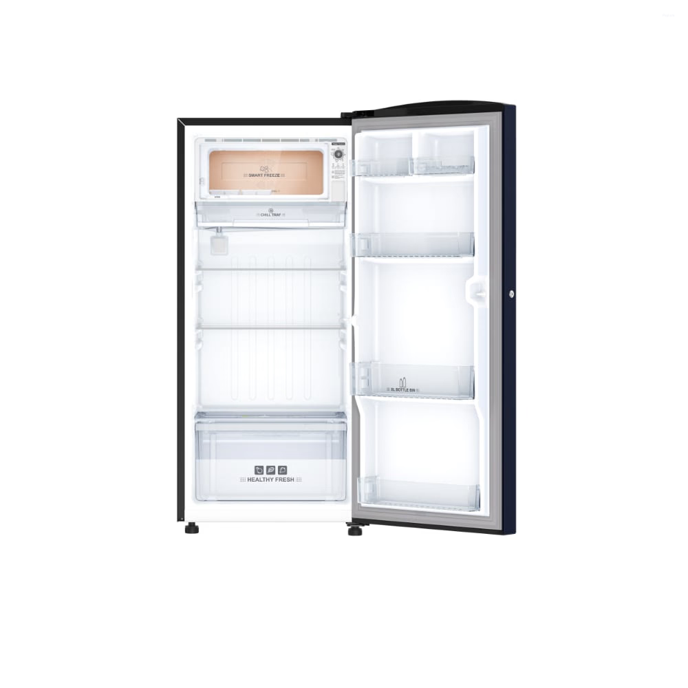 IFB 187 Litres 2 Star Direct Cool Refrigerator with Flower Pattern (IFBDC-213BFBL, Lush Blush Blue)