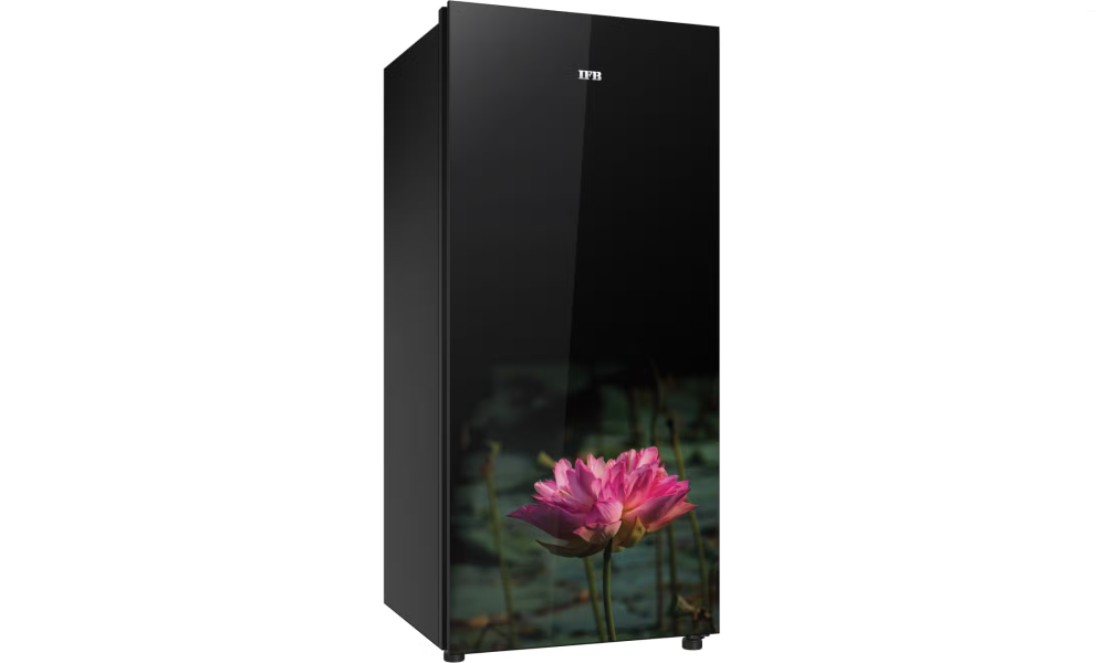 IFB 187 Litres 3 Star Direct Cool Refrigerator with Extra Height (IFBDC-2133FLG, Lotus Charm Glass Finish)
