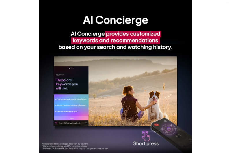 LG 55UA83006LA 55 Inch 4K UHD AI Smart TV with α7 AI Processor Gen8, Dolby Atmos, FILMMAKER MODE & webOS 25