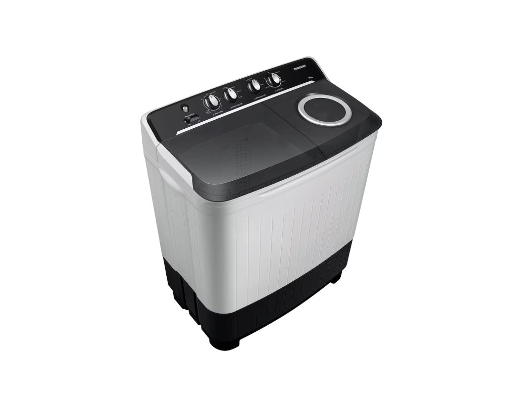 Samsung 9.0 kg Semi Automatic Washing Machine with Hexa Storm Pulsator, Light Gray (WT90C4260GG)