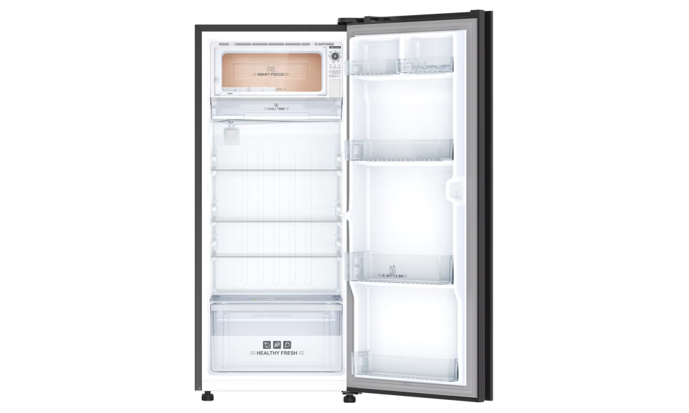 IFB 197 Litres 5 Star Direct Cool Refrigerator with Glass Finish and Inverter Compressor (IFBDC-2235IAG, Alpine White Glass Finish)