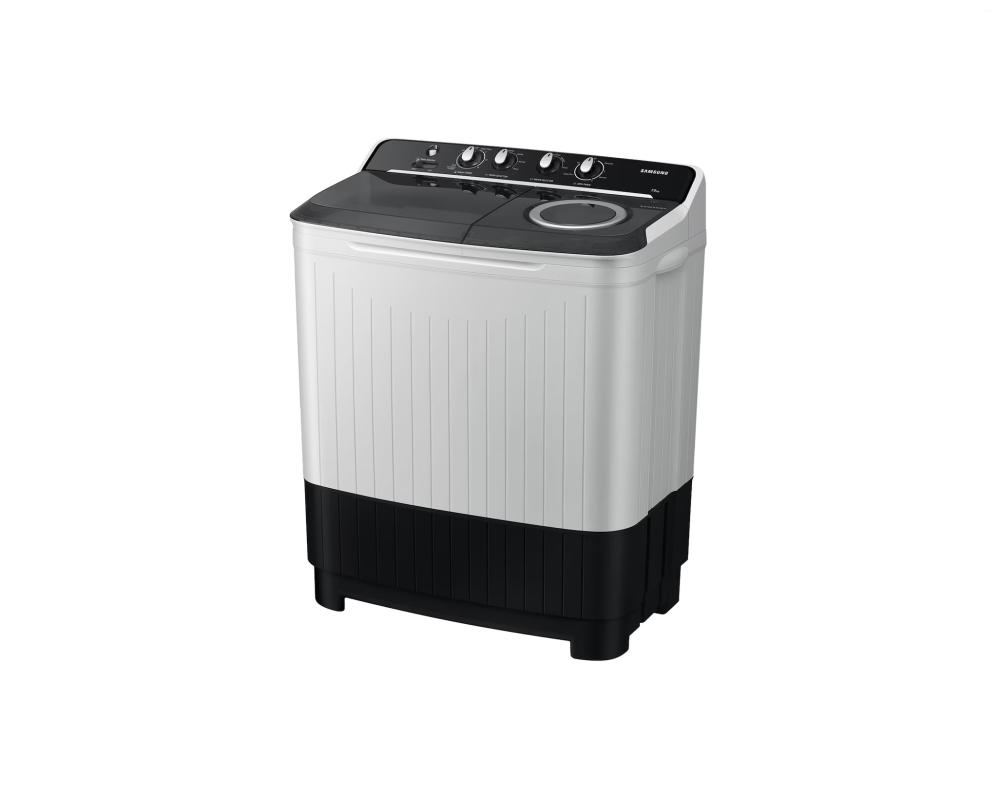 Samsung 9.0 kg Semi Automatic Washing Machine with Hexa Storm Pulsator, Light Gray (WT90C4260GG)