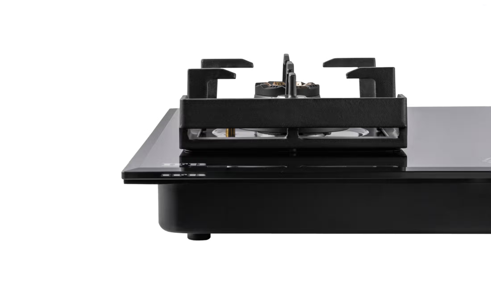 IFB 4 Burners Hybrid Hob with Bevelled Tempered Black Glass