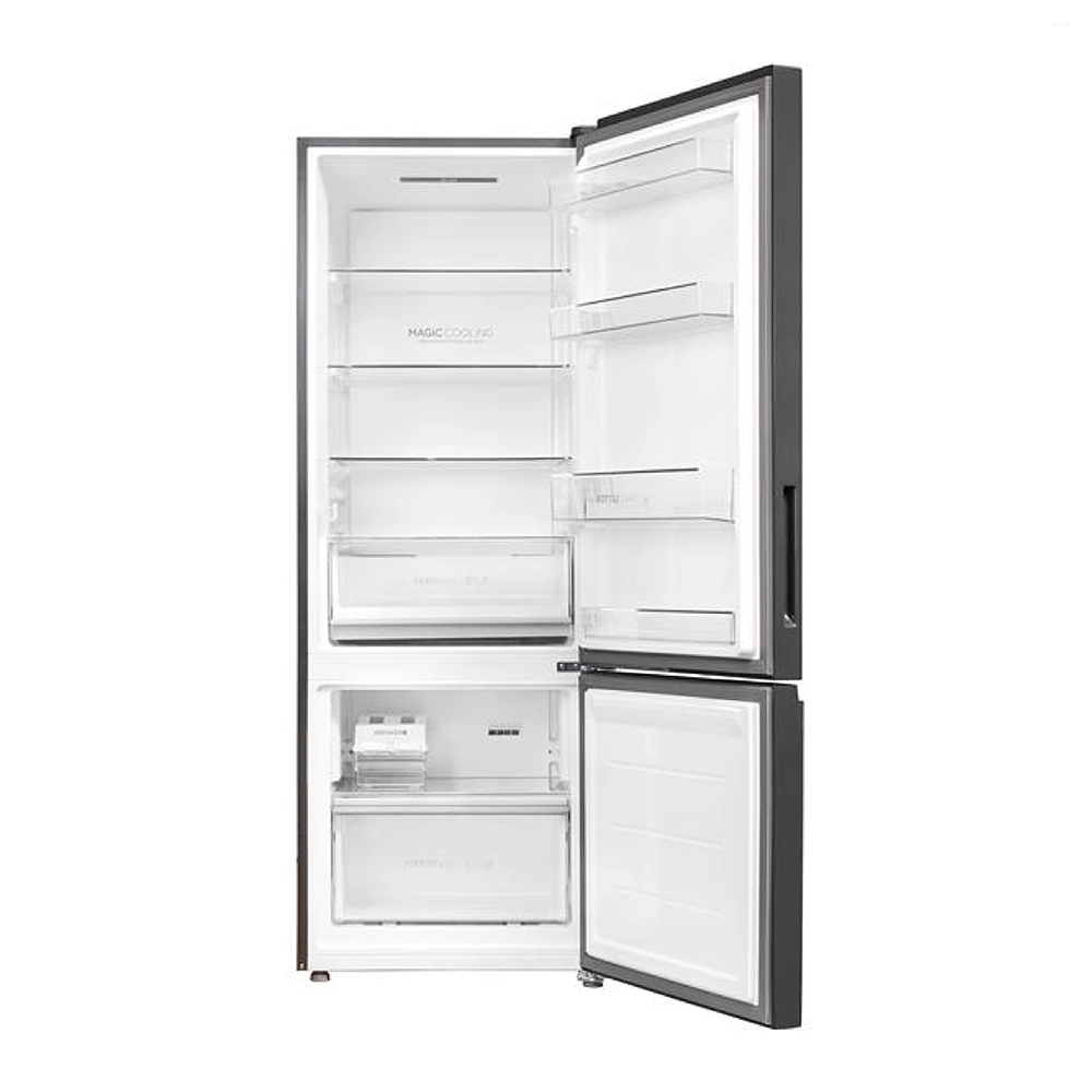 Haier 325 L 2 Star Frost Free Bottom Mount Convertible Refrigerator with 14-in-1 Convertible, Triple Inverter & Dual Fan and Magic Cooling HRB-3752BNSA-P
