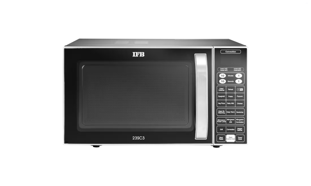 IFB 23 Litres Convection Microwave Oven with Air Fry and Dual Heaters (23SC3, Silver)