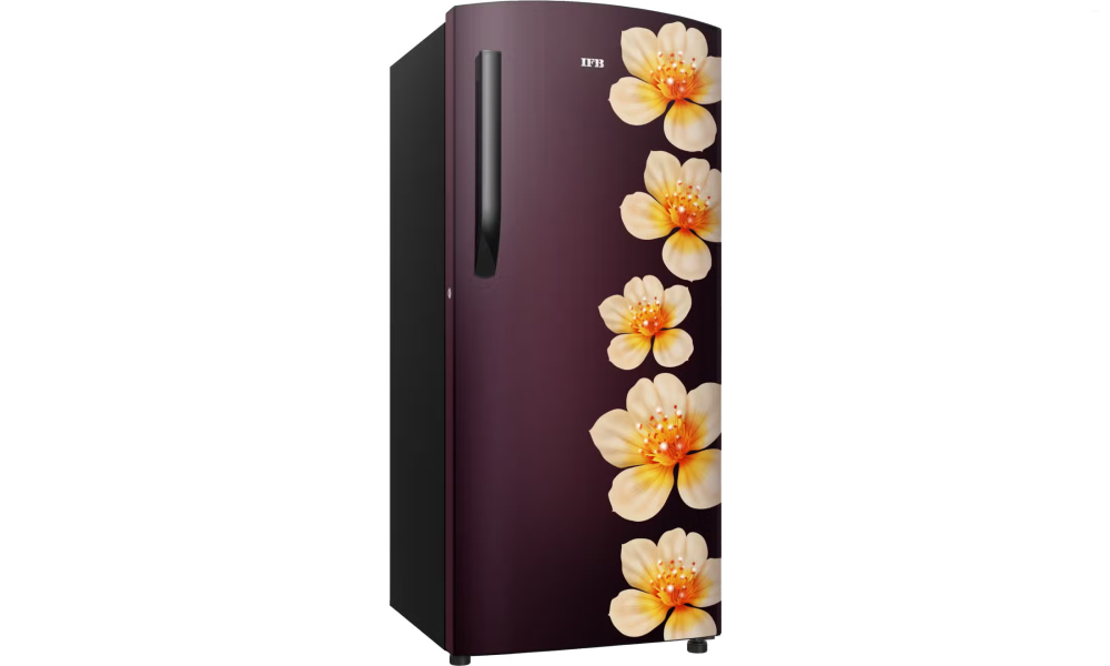 IFB 187 Litres 1 Star Direct Cool Refrigerator with Extra Height (IFBDC-2131FRO, Floral Grace Red)
