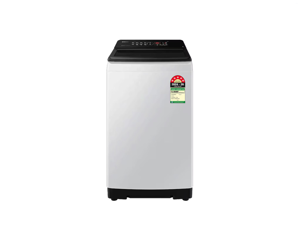 Samsung 7.0 kg Top Load Washing Machine with Ecobubble, Lavender Gray (WA70BG4441BY)