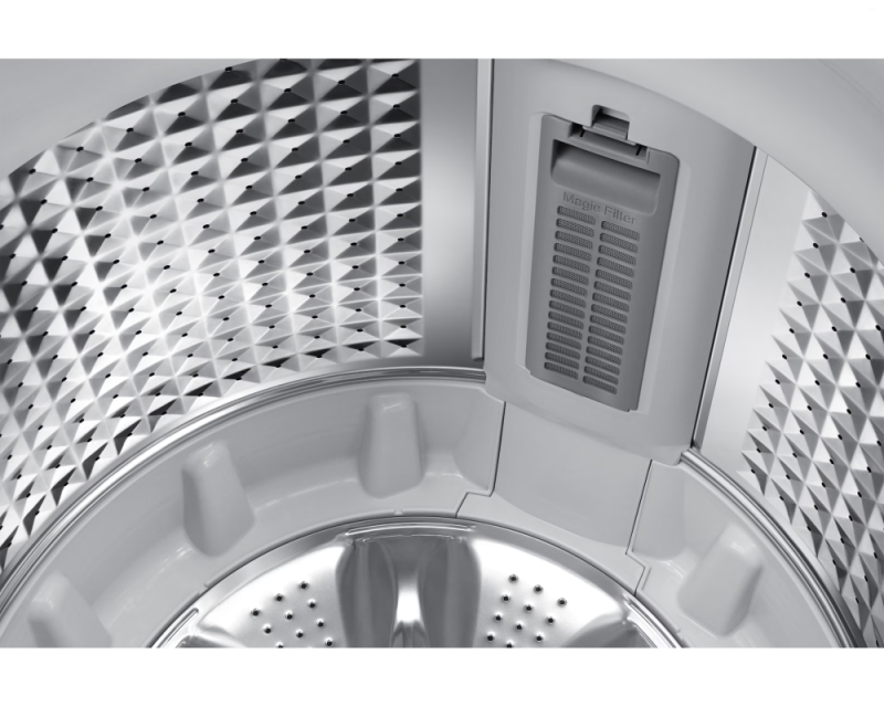 Samsung 8.0 kg Top Load Washing Machine with EcoBubble & In-Built Heater, Rose Brown (WA80BG4686BR)