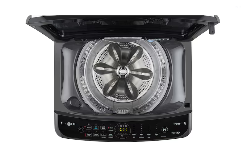 LG 12 Kg 5 Star AI Direct Drive Wi-Fi Fully Automatic Top Load Washing Machine THD12SWM