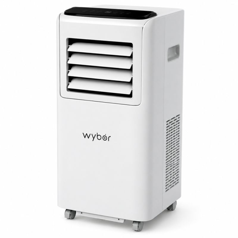 Wybor 0.8 Ton Portable Air Conditioner (2500W Cooling, Remote Control, 2025 Model, WPAC090400025FM)