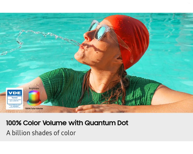 Samsung 43 Inches QLED 4K Samsung Vision AI Smart TV with Q4 AI Processor, 100% Color Volume with Quantum Dot & Quantum HDR QA43QEF1AULXL