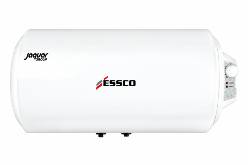 ESSCO Ultra Metal 35 Litre 3 Star Horizontal Storage Water Heater, 2KW, Metal Body & Incoloy Heating Element, ULT-ESS-HLM035