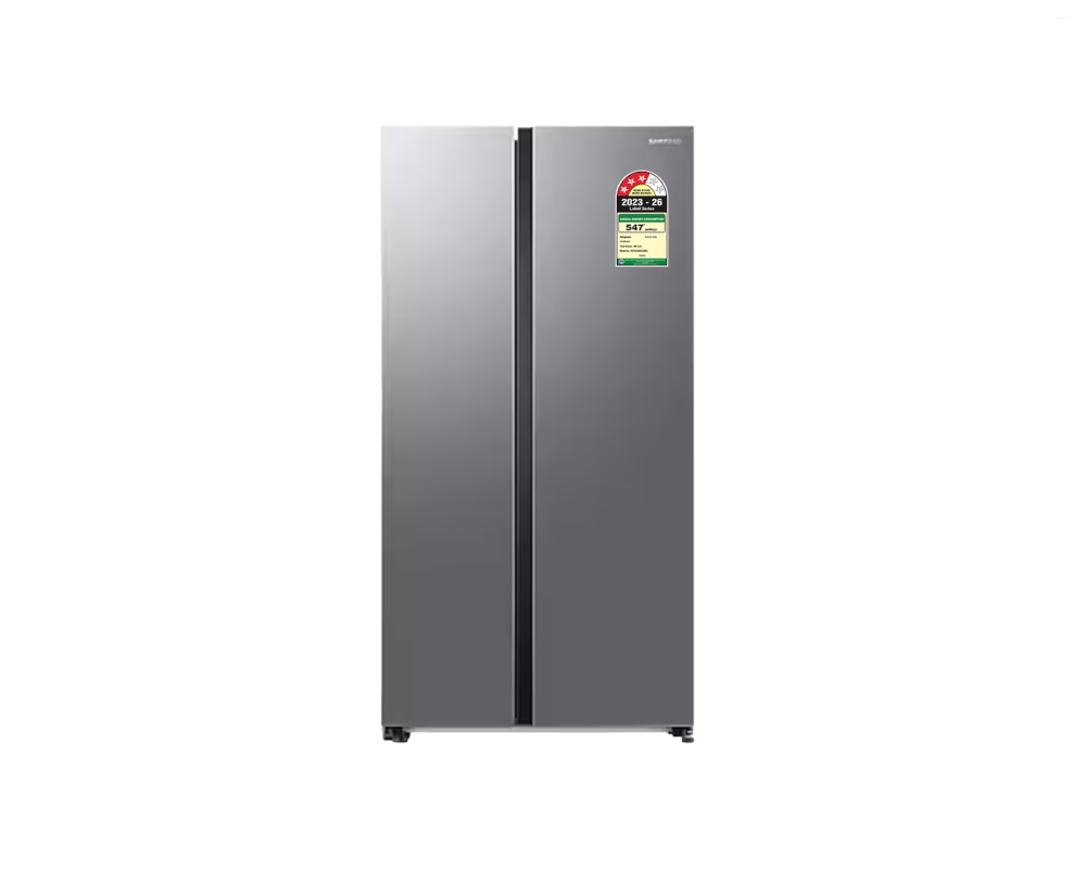 Samsung 653 L 3 Star Frost-Free Side-by-Side Refrigerator, Convertible 5-in-1 with AI, Wi-Fi & Digital Inverter – RS76CG8003S9HL