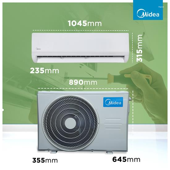 Midea 1.5 Ton 5 Star Inverter Split AC – SANTIS MAX RYL (MAI18SR5R36F0)