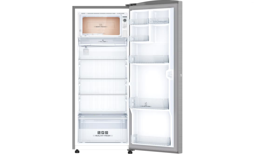 IFB 206 Litres 5 Star Direct Cool Refrigerator with Steel Finish and Inverter Compressor (IFBDC-2325IGS, Metal Grey Steel Finish)