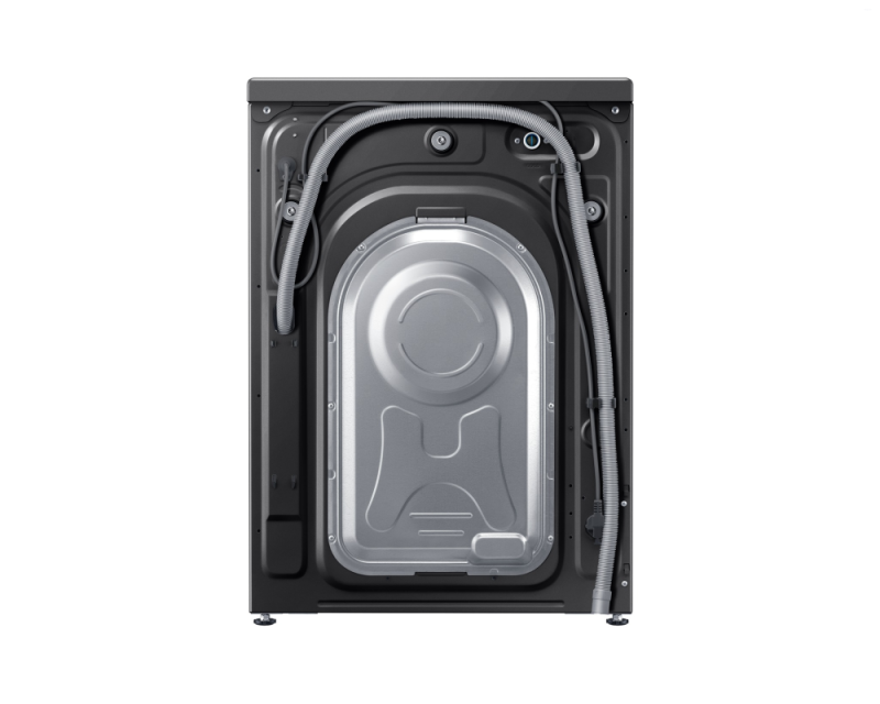 Samsung 8.0 kg Front Load Washing Machine with EcoBubble, Hygiene Steam & DIT Motor, Black Caviar (WW80TA046AB)