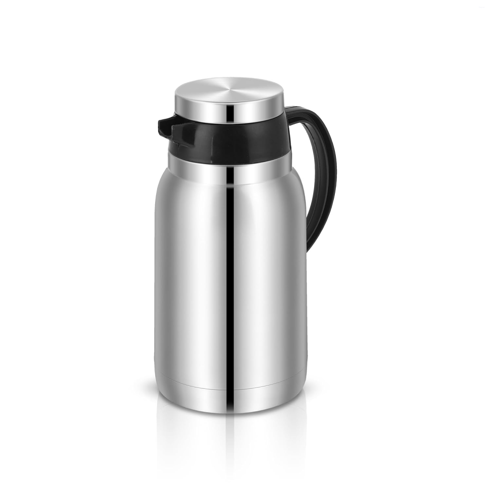 Pigeon Hot Shot 500 ml Stainless Steel Insulated Tea Jug with Double-Wall Vacuum Insulation & Leak-Proof Lid