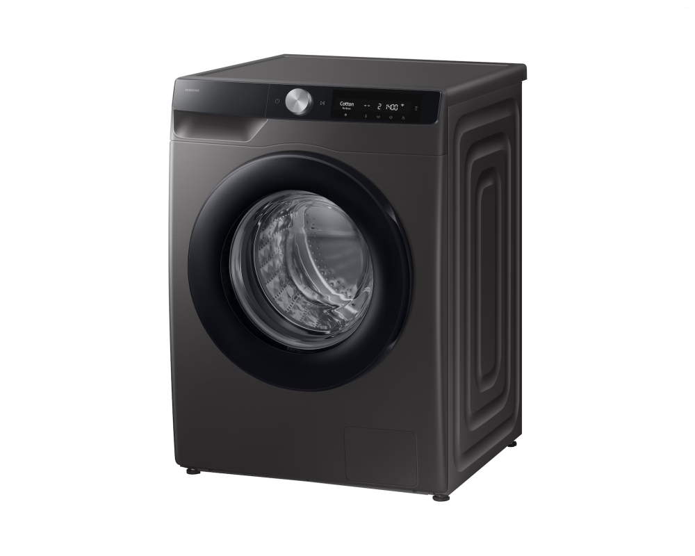 Samsung 9.0 kg Front Load Washing Machine with AI Control & SuperSpeed, Refined Inox (WW90DG6U24AX)