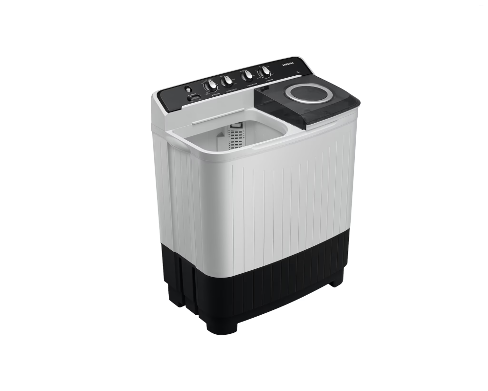 Samsung 9.0 kg Semi Automatic Washing Machine with Hexa Storm Pulsator, Light Gray (WT90C4260GG)