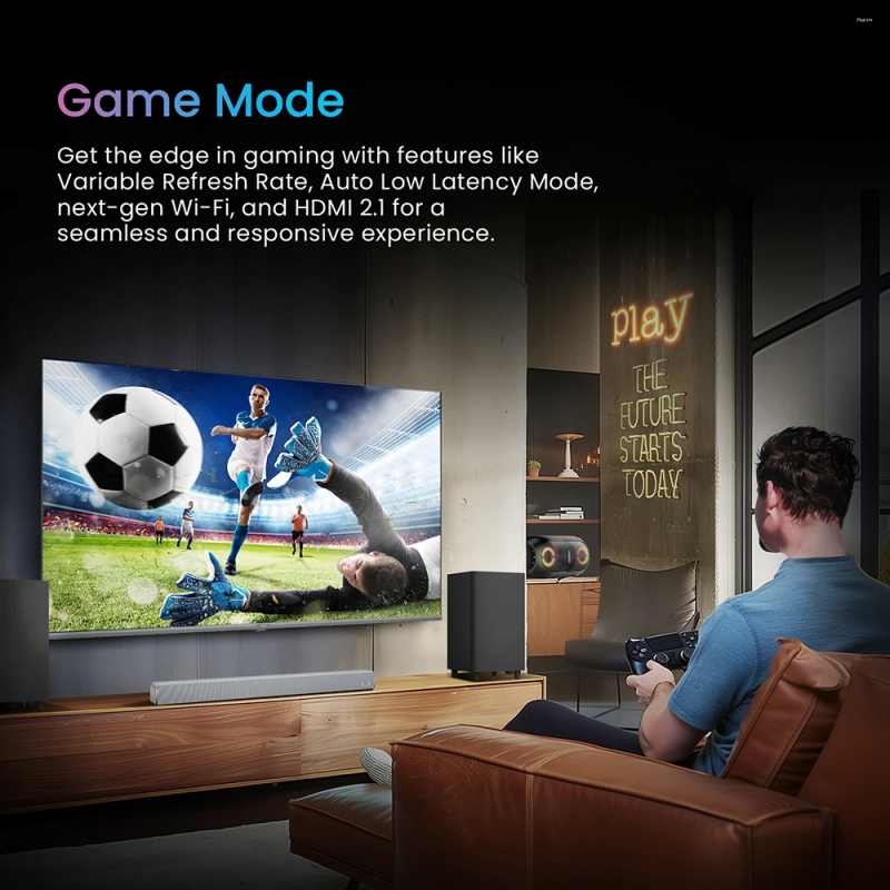 Haier 43 Inch 4K QLED Google TV with HDR10, Dolby Audio, MEMC & Google Assistant H43S80FUX