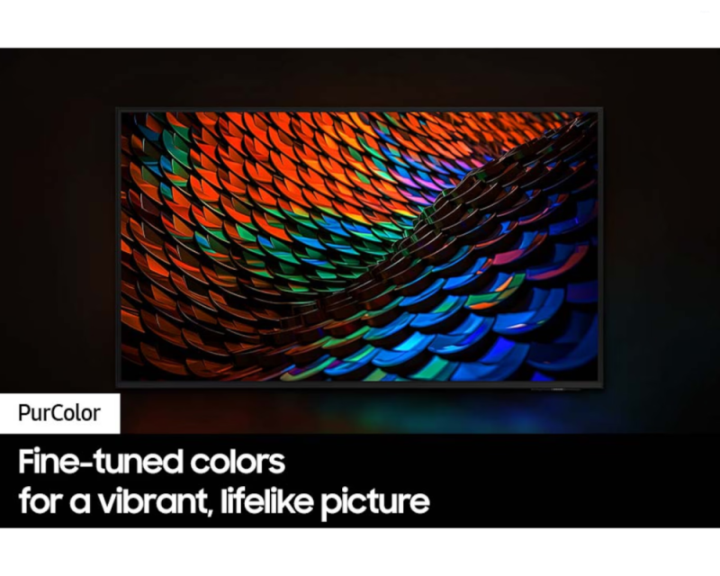 Samsung 65 Inches Crystal UHD DUE77 4K Smart TV with PurColor, 4K Upscaling & Motion Xcelerator UA65DUE77AKLXL