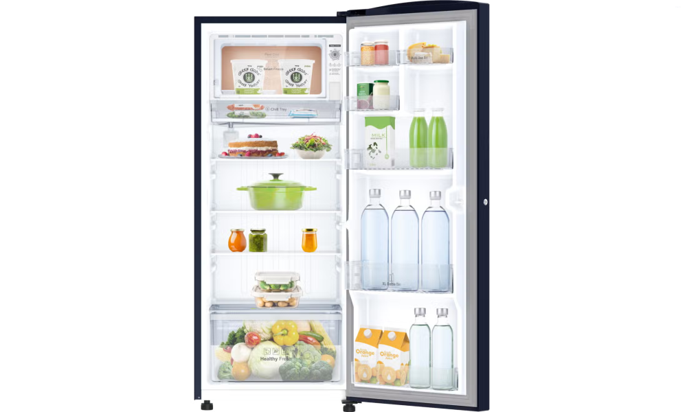 IFB 206 L 3 Star Direct Cool Refrigerator, Flower Pattern, DIVINE BLISS BLUE, Inverter Compressor 2026