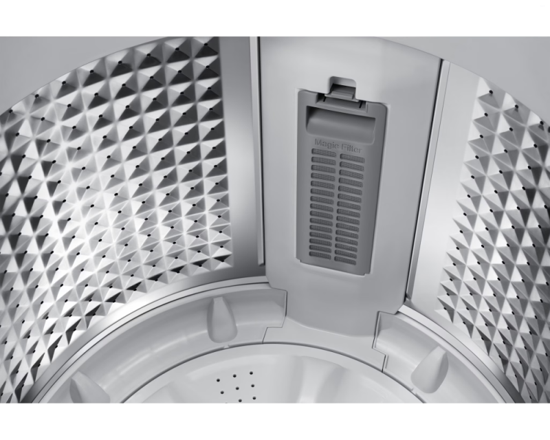 Samsung 7.0 kg Top Load Washing Machine with Ecobubble, Lavender Gray (WA70BG4441BY)