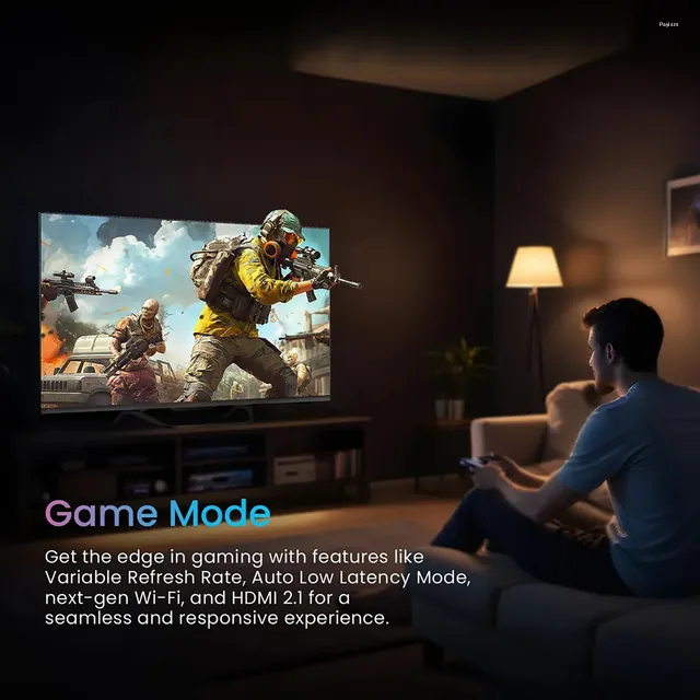 Haier 85 Inch 4K QLED Google TV with Dolby Vision, Dolby Atmos, MEMC & Hands-Free Voice Control 85S800QT-P