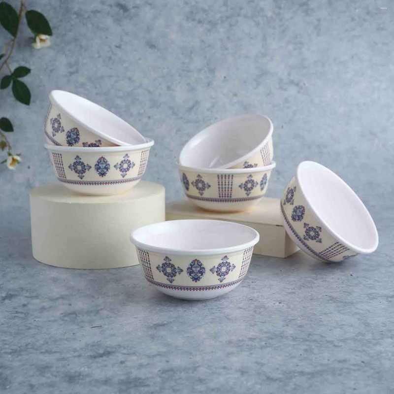 Wonderchef Venice 31-Piece Blue Melamine Dinner Set with Dinner Plates, Bowls, Casseroles & Serving Platter