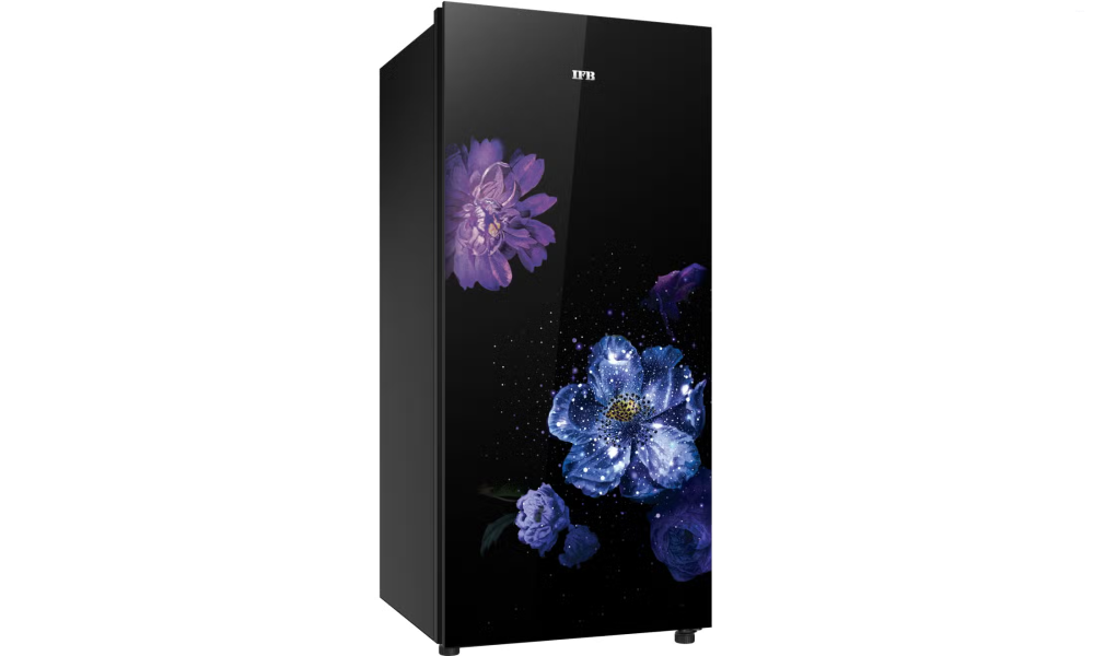 IFB 197 Litres 3 Star Direct Cool Refrigerator with Advance-Cool (IFBDC-223CIFG, Floral Joy Glass Finish)