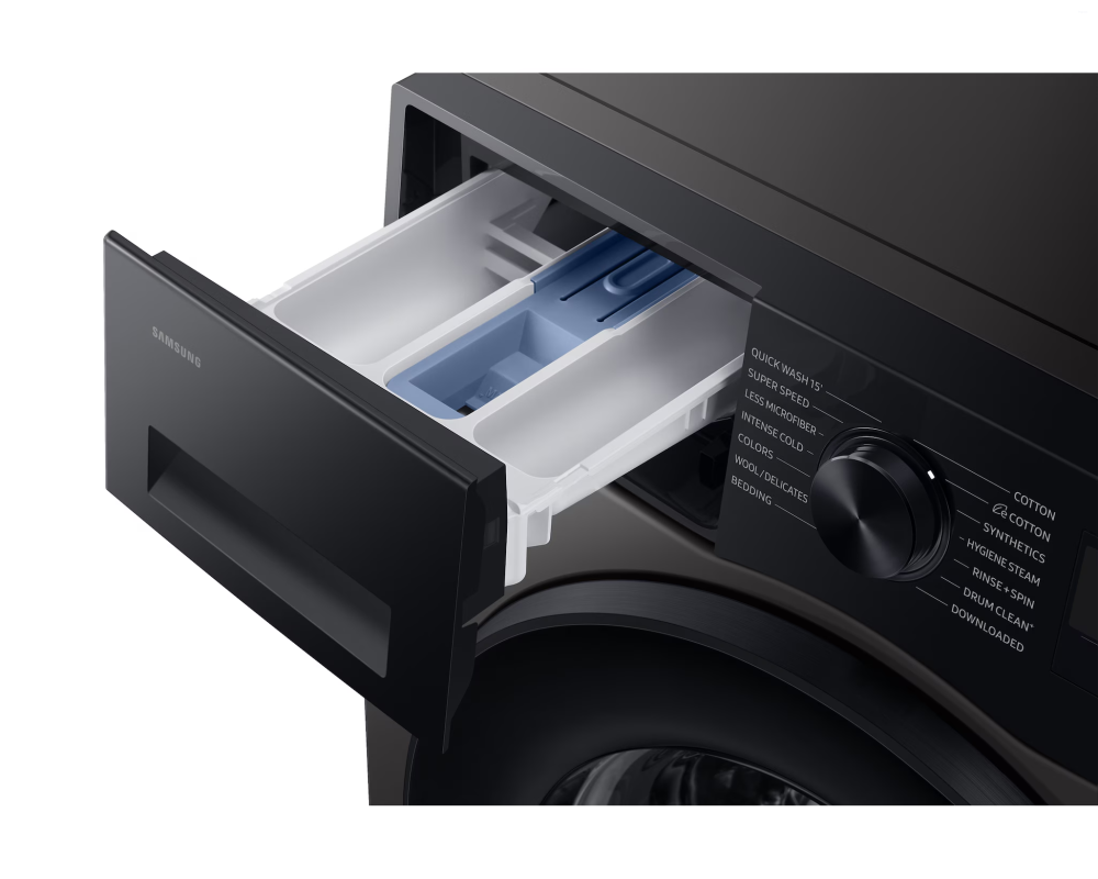 Samsung 12.0 kg Front Load Washing Machine with SmartThings AI & Energy Mode, Refined Inox (WW12DG5B24AX)