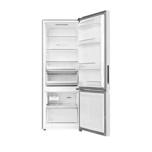 Haier 325 L 2 Star Frost Free Bottom Mount Convertible Refrigerator with 14-in-1 Convertible, Triple Inverter & Dual Fan and Magic Cooling HRB-3752PMGA-P