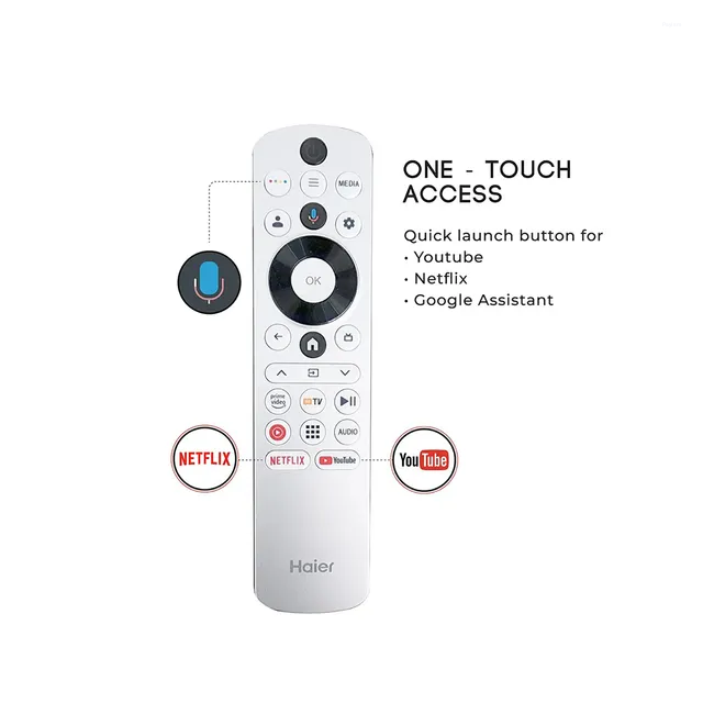 Haier 85 Inch 4K QLED Google TV with Dolby Vision, Dolby Atmos, MEMC & Hands-Free Voice Control 85S800QT-P