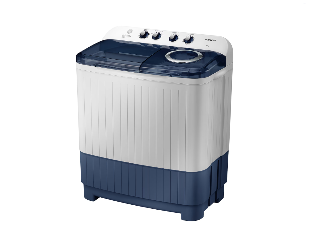 Samsung 7.0 kg Semi Automatic Washing Machine with Double Storm Pulsator, Light Gray (WT70C3200LL)