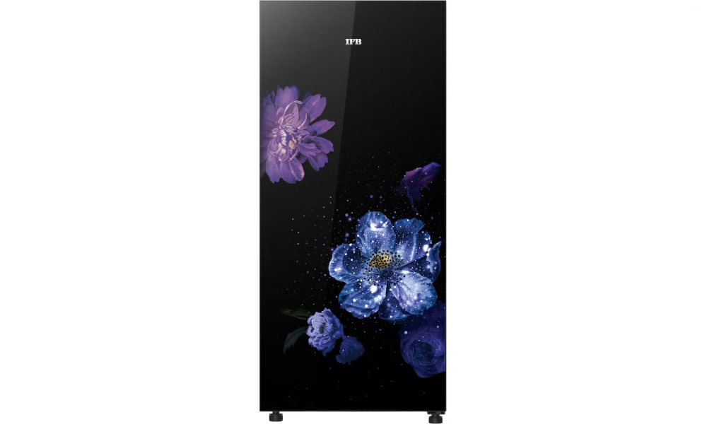 IFB 197 Litres 3 Star Direct Cool Single Door Refrigerator with Glass Door (IFBDC-2233FFG, Floral Joy)