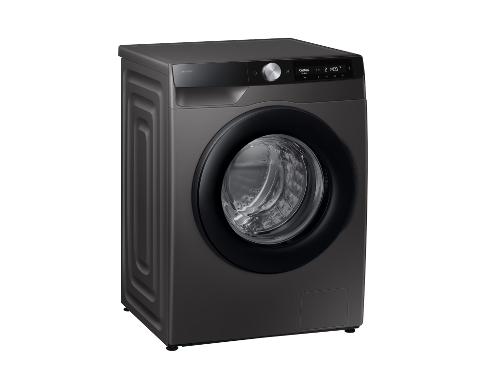 Samsung 9.0 kg Front Load Washing Machine with AI Control & SuperSpeed, Refined Inox (WW90DG6U24AX)