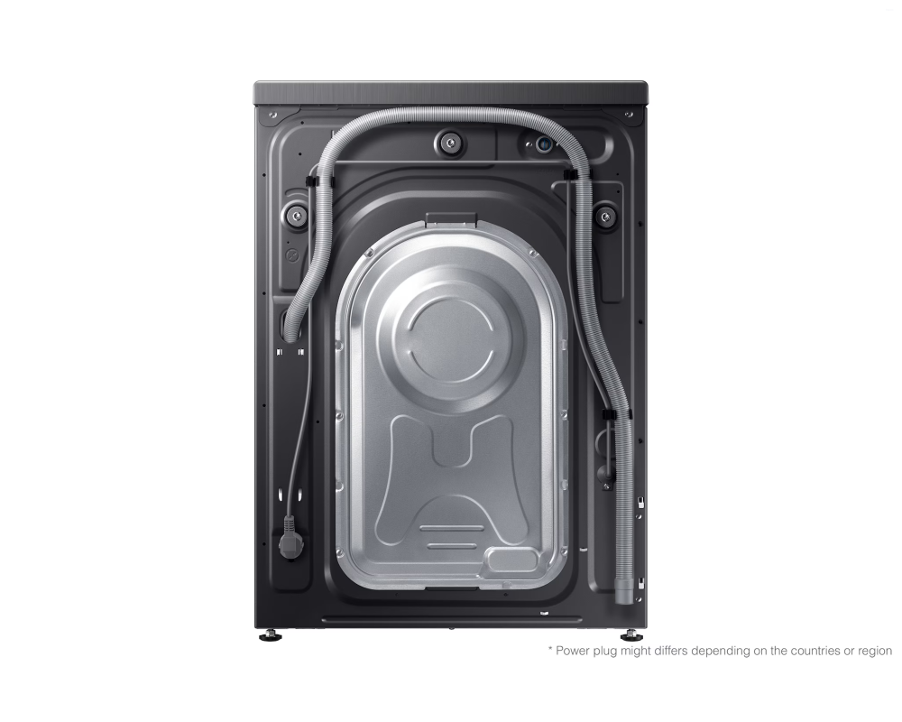 Samsung 8.0 kg AI Ecobubble Front Load Washing Machine with SmartThings & Wi-Fi, Black (WW80T504DAB)